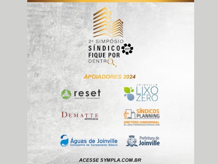 Eventos de grande relevância sempre contam com ótimas parcerias
