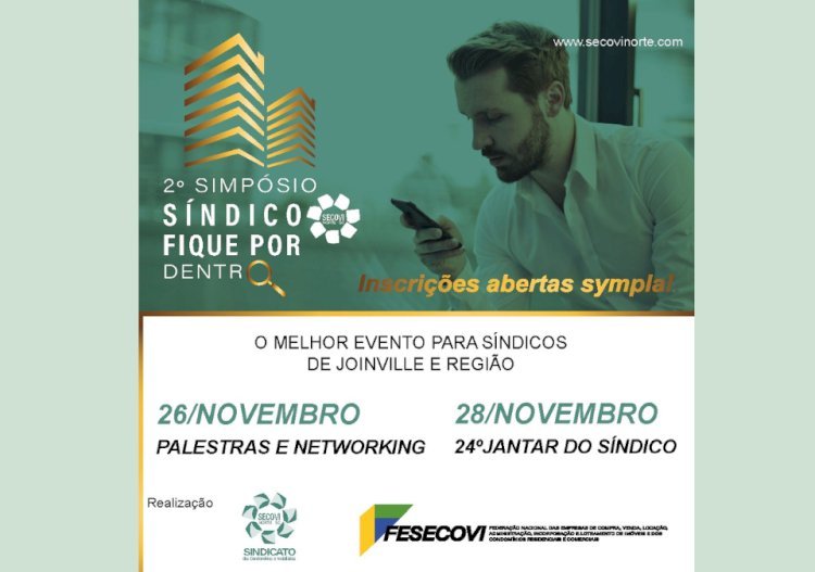 PROGRAME-SE: 2ª Simpósio e 24º Jantar Comemorativo do Síndico